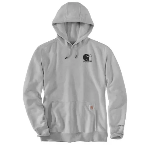 I lager Carhartt Logo Sweatshirt Luvtröja